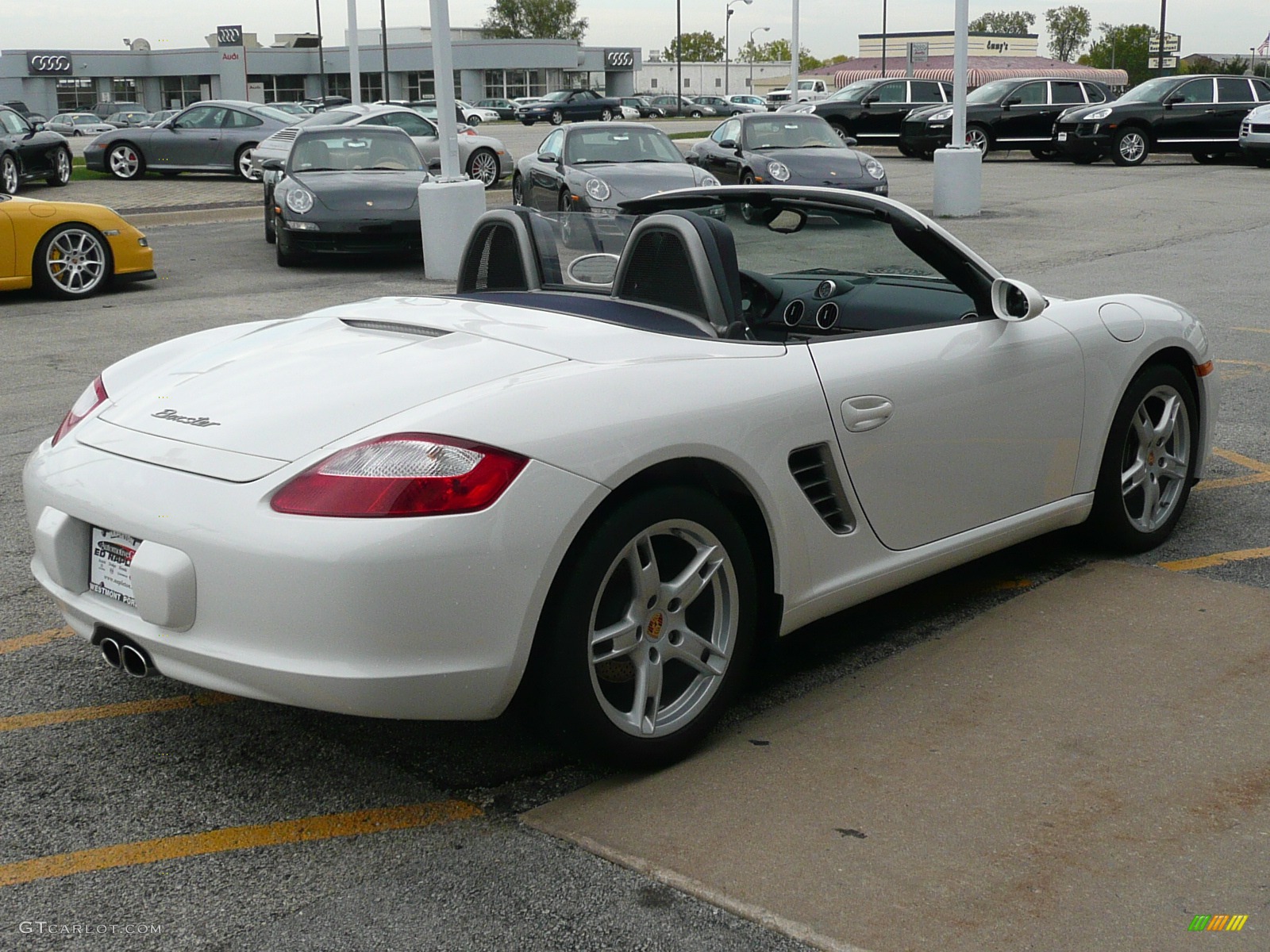2007 Boxster  - Carrara White / Stone Grey photo #12