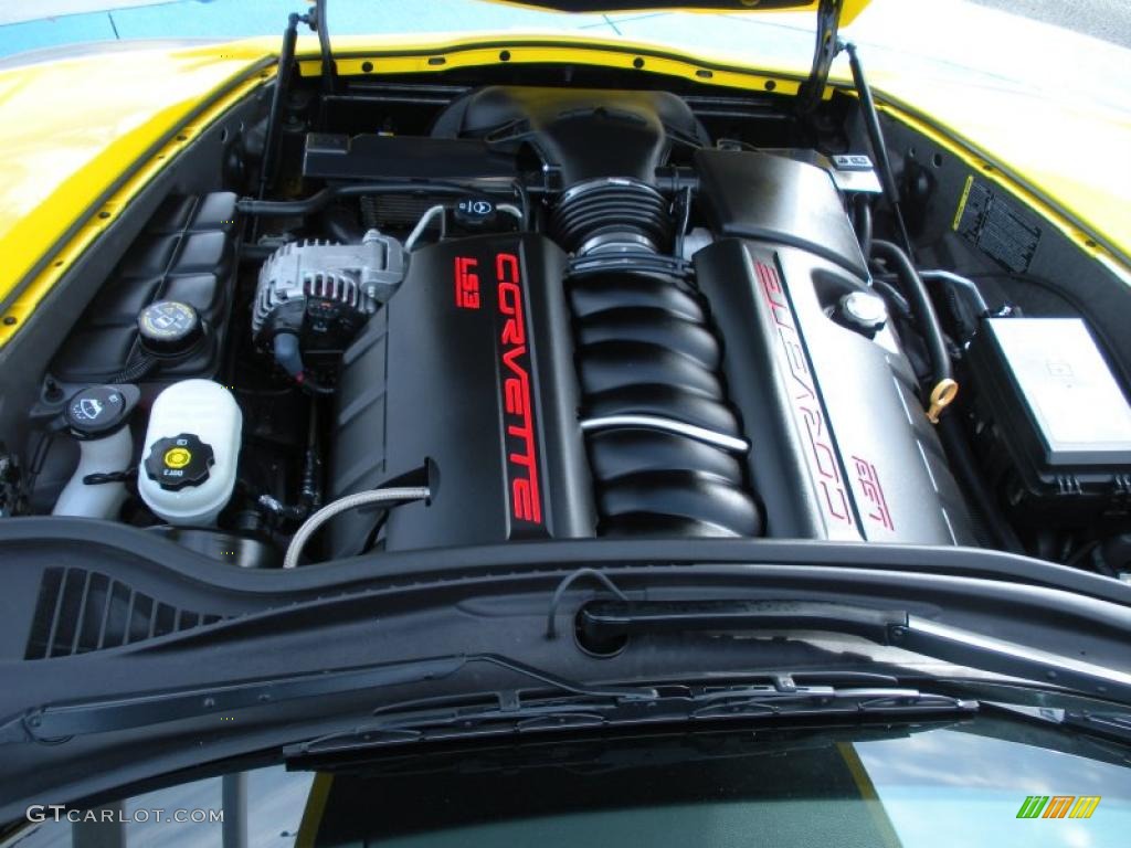 2008 Chevrolet Corvette Coupe 6.2 Liter OHV 16-Valve LS3 V8 Engine Photo #42198111