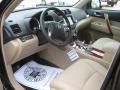2011 Toyota Highlander Sand Beige Interior Prime Interior Photo