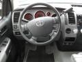 Graphite Gray 2011 Toyota Tundra SR5 Double Cab Steering Wheel