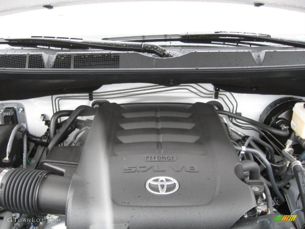 2011 Toyota Tundra TSS CrewMax 5.7 Liter i-Force DOHC 32-Valve Dual VVT-i V8 Engine Photo #42200195
