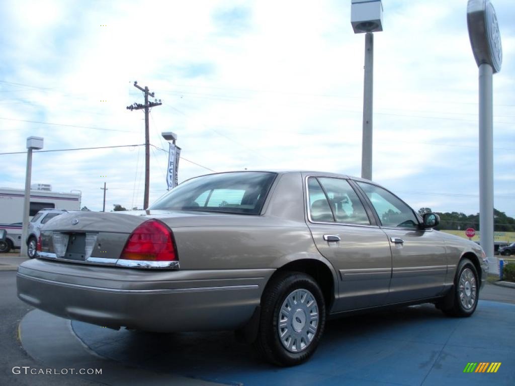 2003 Crown Victoria Police Interceptor - Arizona Beige Metallic / Medium Parchment photo #5