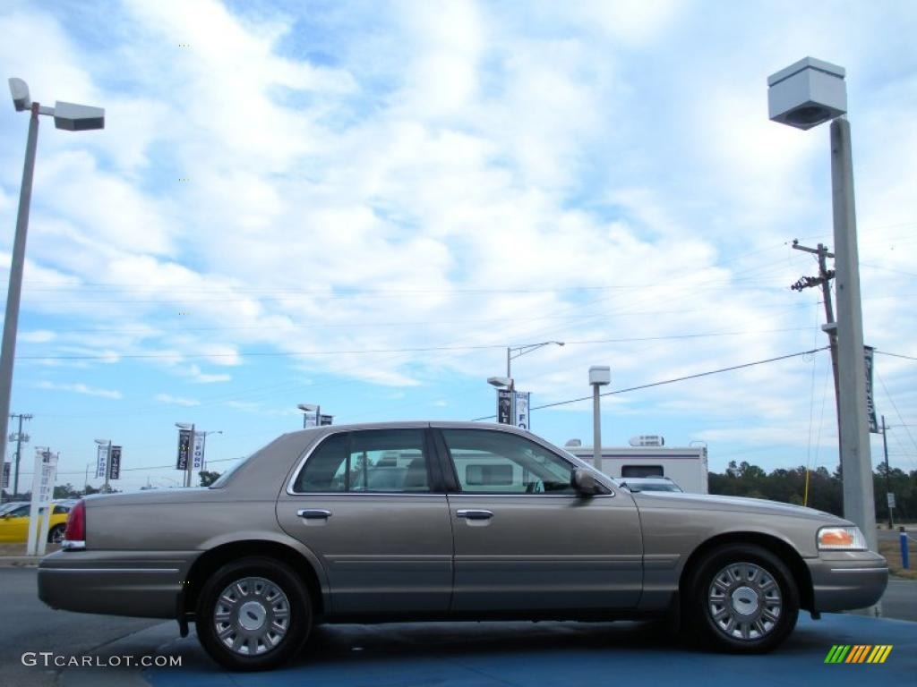 2003 Crown Victoria Police Interceptor - Arizona Beige Metallic / Medium Parchment photo #6