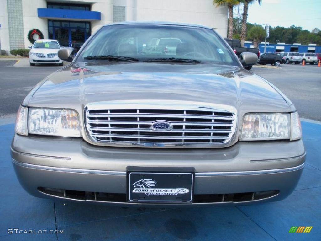 2003 Crown Victoria Police Interceptor - Arizona Beige Metallic / Medium Parchment photo #8