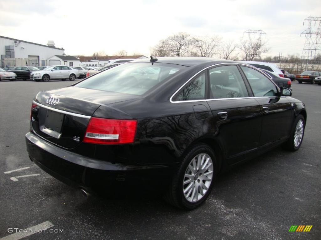 Brilliant Black 2007 Audi A6 4.2 quattro Sedan Exterior Photo #42200695