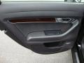 2007 Audi A6 Ebony Interior Door Panel Photo