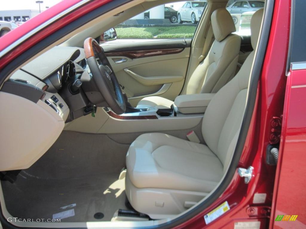 Cashmere/Cocoa Interior 2011 Cadillac CTS 3.6 Sedan Photo #42202324