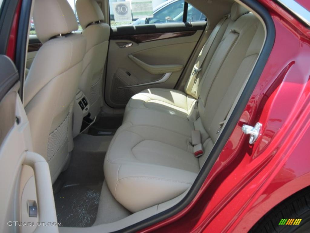 Cashmere/Cocoa Interior 2011 Cadillac CTS 3.6 Sedan Photo #42202347