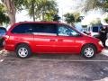 2003 Inferno Red Tinted Pearl Dodge Grand Caravan EX  photo #2