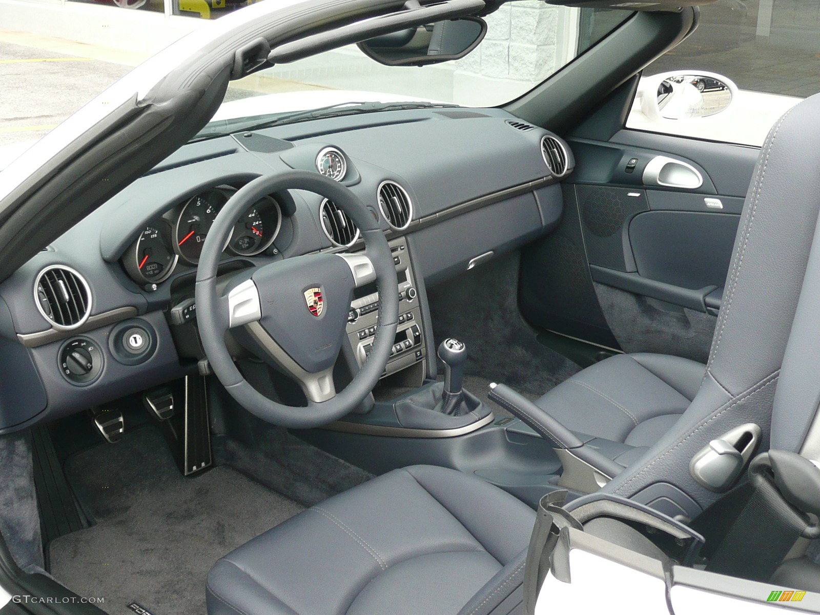 2007 Boxster  - Carrara White / Stone Grey photo #13
