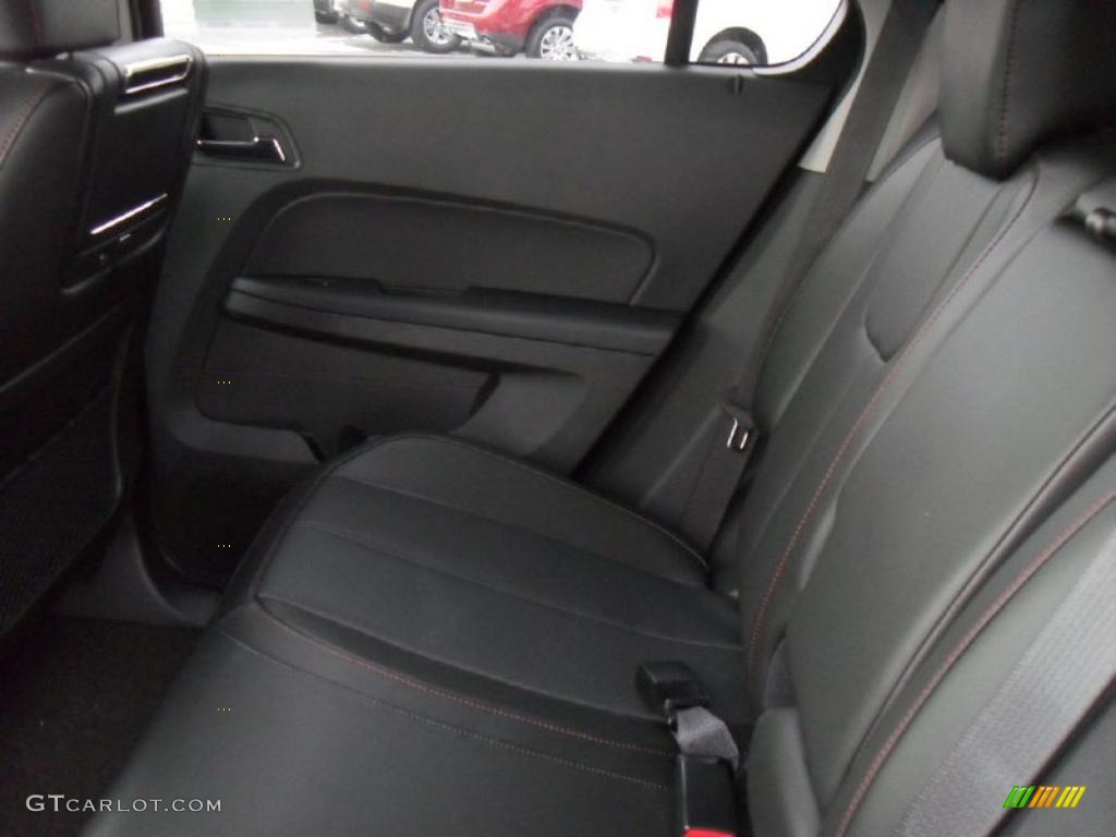 Jet Black Interior 2011 Chevrolet Equinox LTZ Photo #42204183