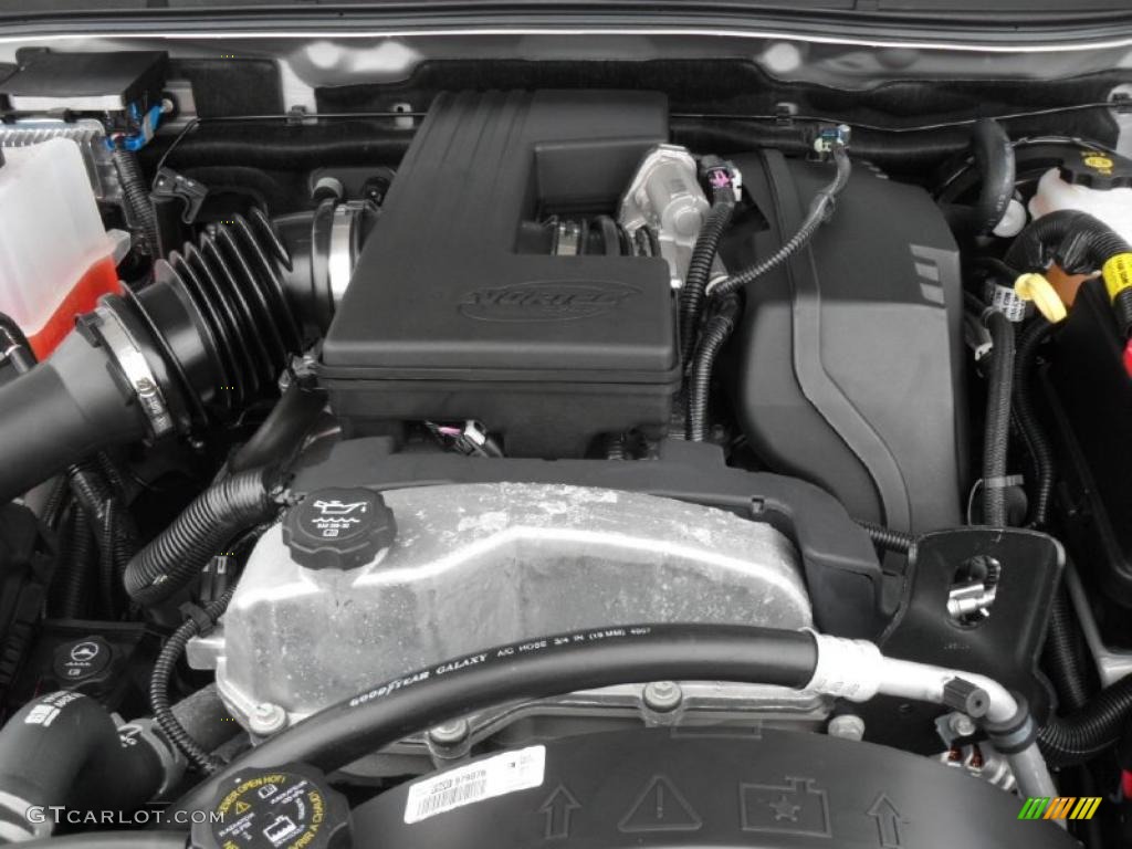 2011 Chevrolet Colorado LT Extended Cab 4x4 3.7 Liter DOHC 20-Valve 5 Cylinder Engine Photo #42204703