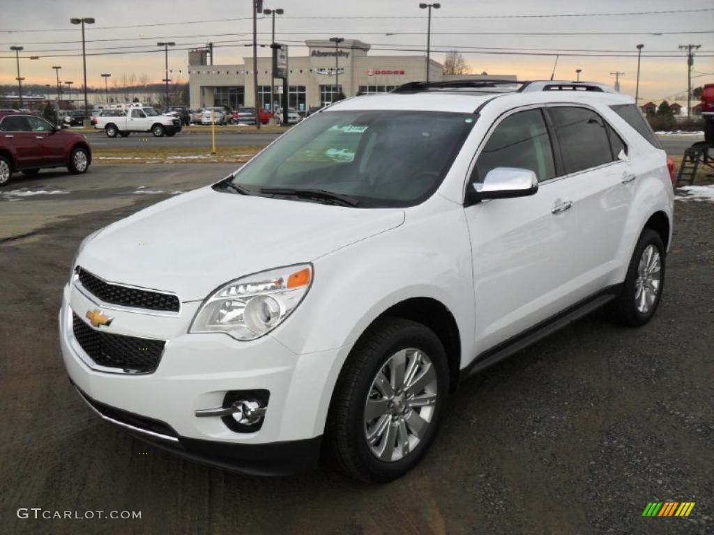 Summit White 2011 Chevrolet Equinox LTZ Exterior Photo #42204731