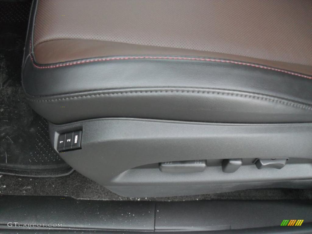 Brownstone/Jet Black Interior 2011 Chevrolet Equinox LTZ Photo #42204839