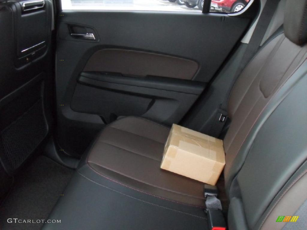 Brownstone/Jet Black Interior 2011 Chevrolet Equinox LTZ Photo #42204947