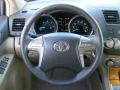 Sand Beige Steering Wheel Photo for 2008 Toyota Highlander #42205083