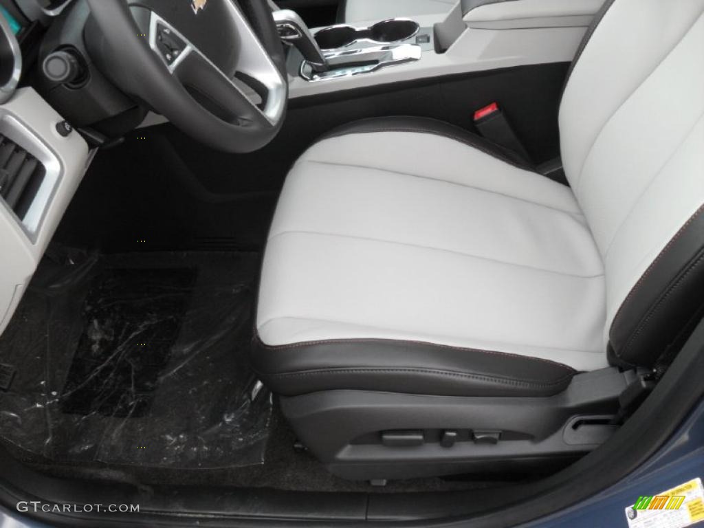 Light Titanium/Jet Black Interior 2011 Chevrolet Equinox LT Photo #42205247