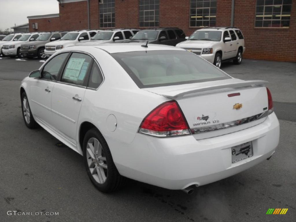 2011 Impala LTZ - Summit White / Neutral photo #2
