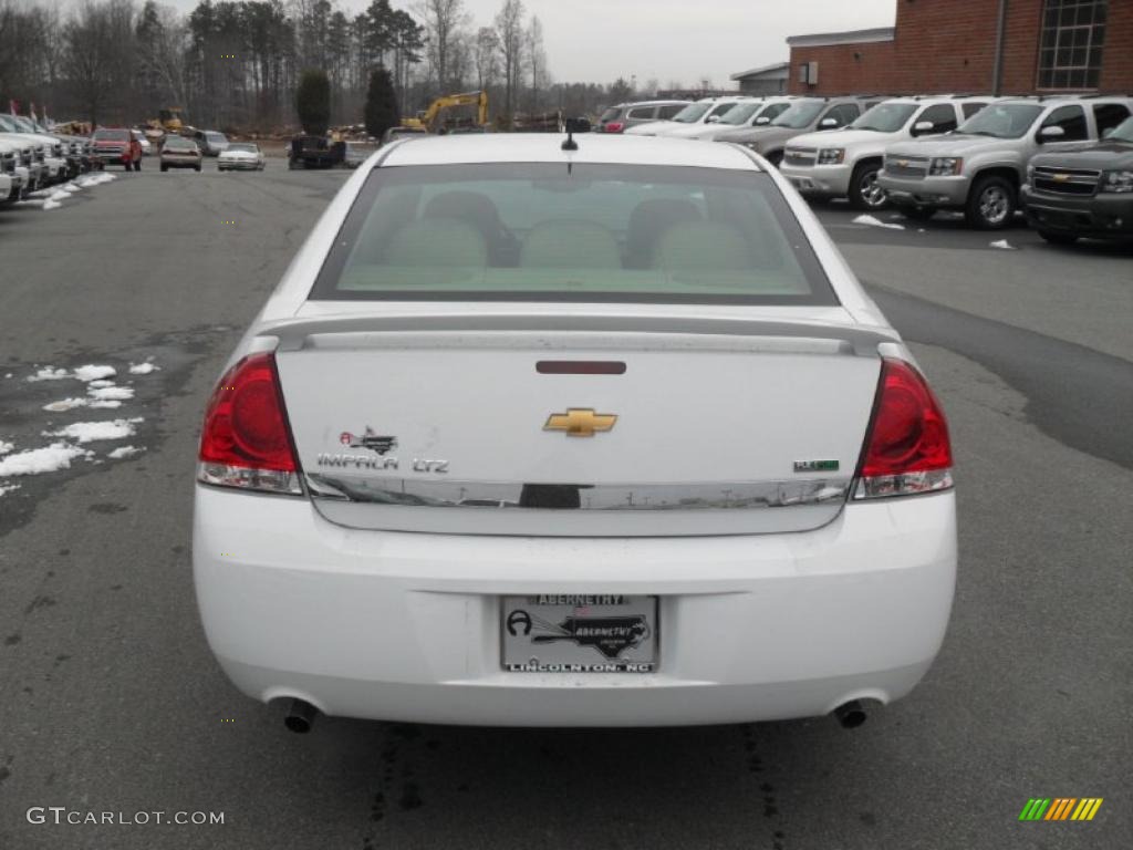 2011 Impala LTZ - Summit White / Neutral photo #3