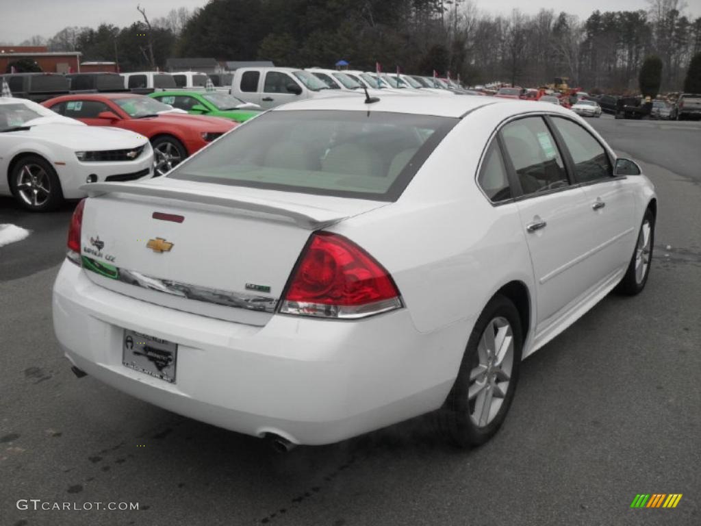 2011 Impala LTZ - Summit White / Neutral photo #4