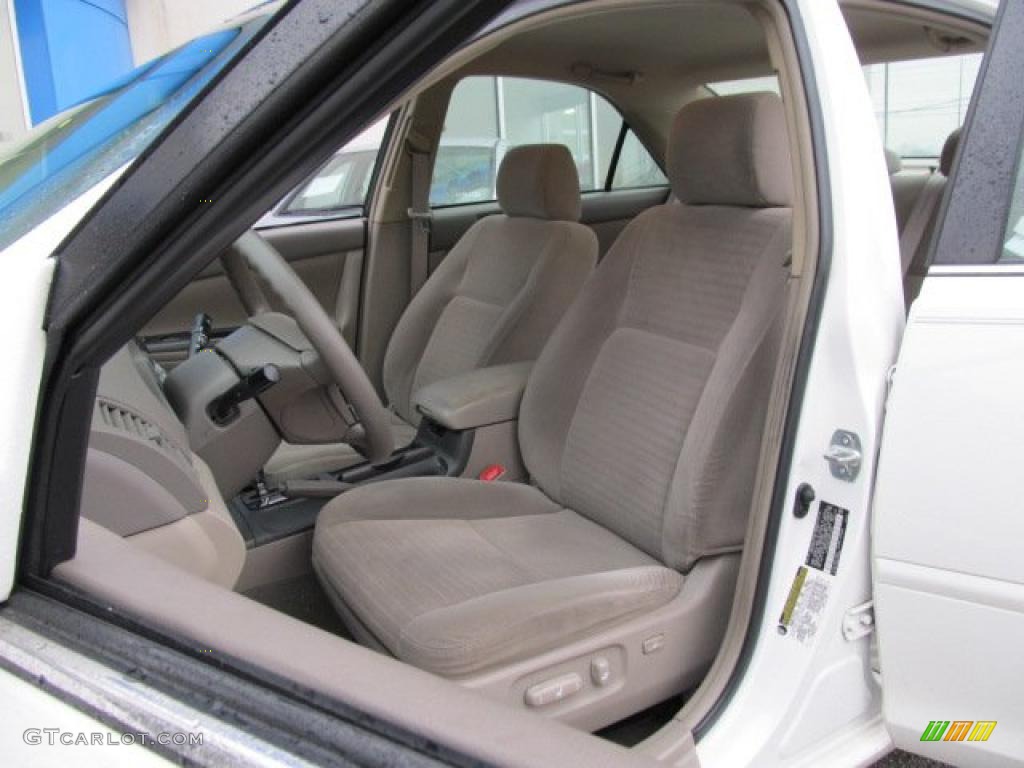 2006 Camry LE - Super White / Taupe photo #8