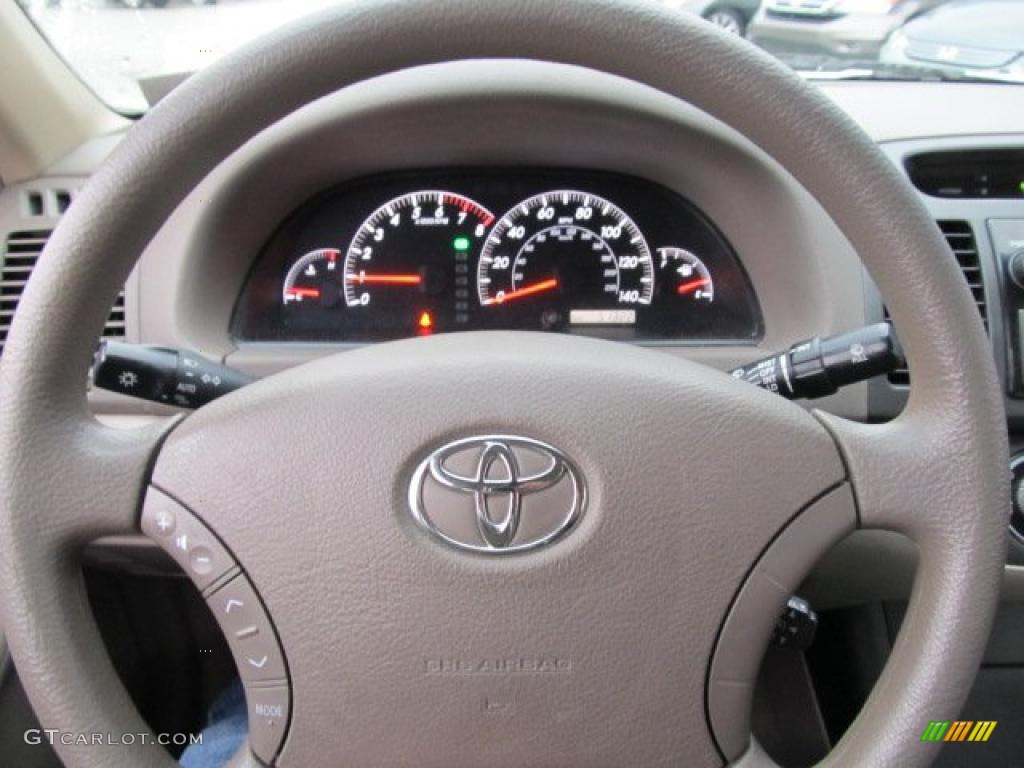 2006 Camry LE - Super White / Taupe photo #12