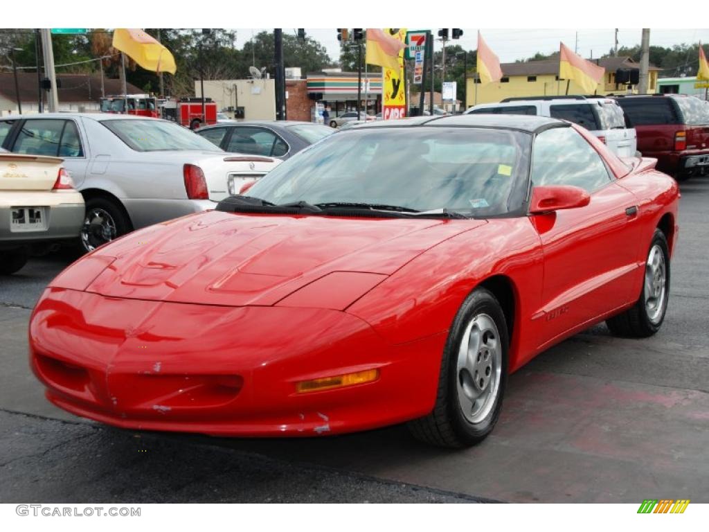 Bright Red 1995 Pontiac Firebird Coupe Exterior Photo #42206551