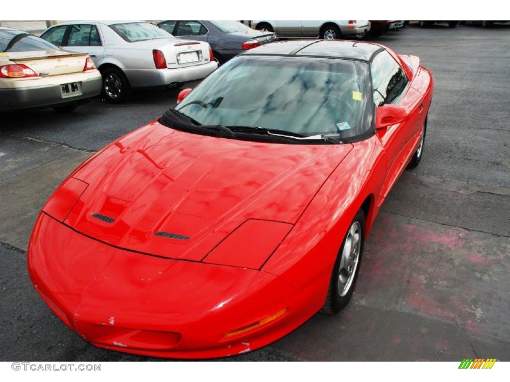Bright Red 1995 Pontiac Firebird Coupe Exterior Photo #42206567