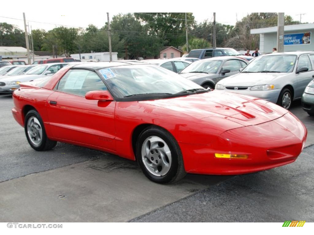 Bright Red 1995 Pontiac Firebird Coupe Exterior Photo #42206599