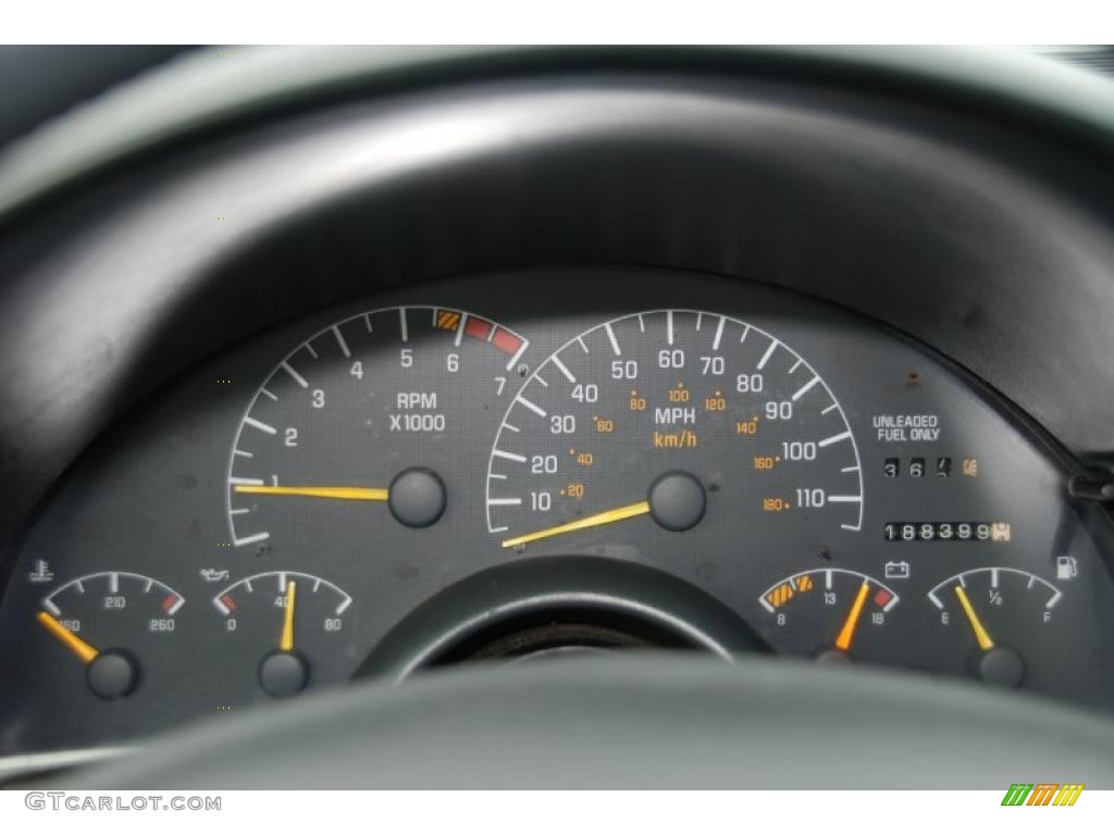 1995 Pontiac Firebird Coupe Gauges Photos