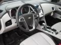 Light Titanium/Jet Black 2011 Chevrolet Equinox LT Interior Color
