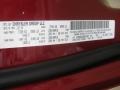 Deep Cherry Red Crystal Pearl - Grand Caravan Mainstreet Photo No. 25