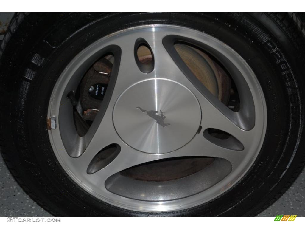 1998 Ford Mustang V6 Convertible Wheel Photo #42209723
