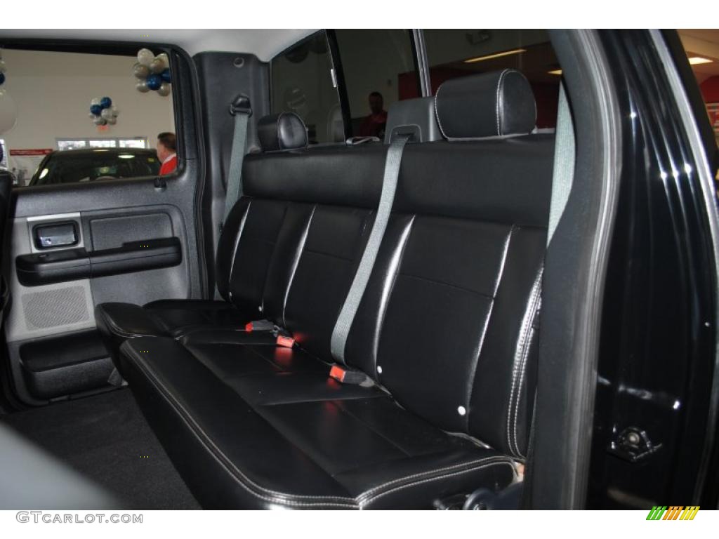2005 F150 FX4 SuperCrew 4x4 - Black / Black photo #17