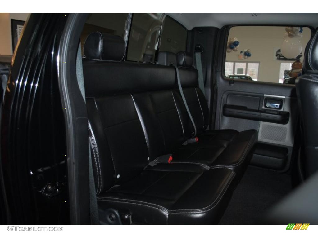2005 F150 FX4 SuperCrew 4x4 - Black / Black photo #18