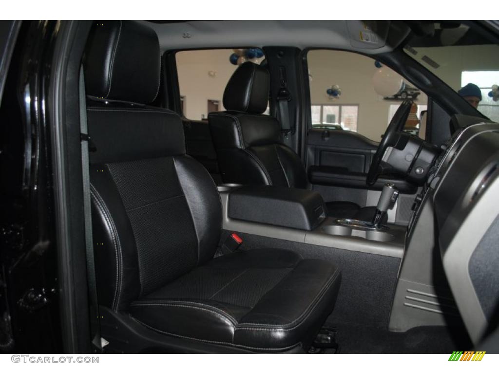 2005 F150 FX4 SuperCrew 4x4 - Black / Black photo #23