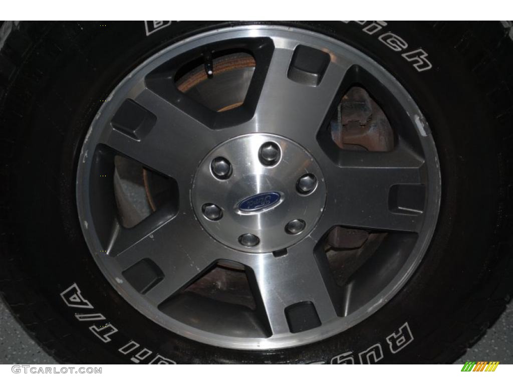 2005 F150 FX4 SuperCrew 4x4 - Black / Black photo #28