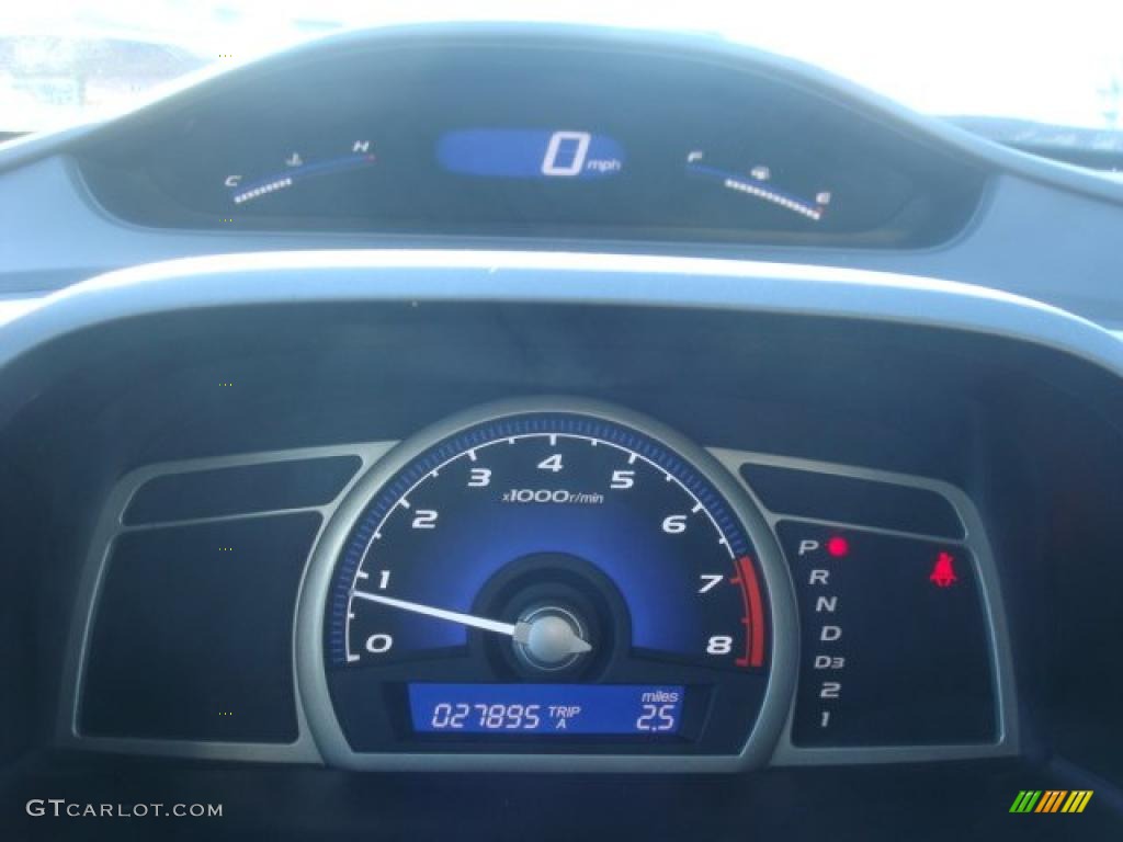 2009 Honda Civic EX Sedan Gauges Photo #42210855