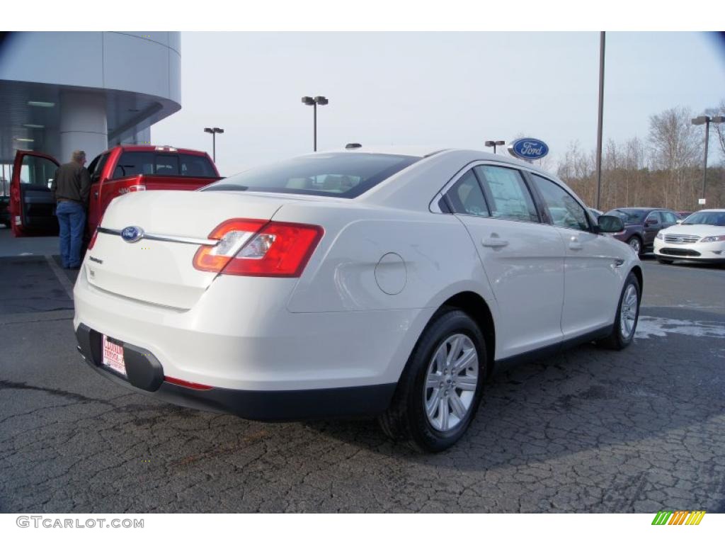 White Suede 2011 Ford Taurus SE Exterior Photo #42211819
