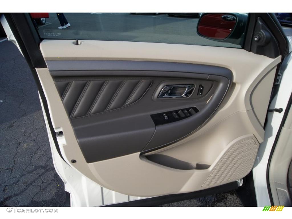 2011 Ford Taurus SE Light Stone Door Panel Photo #42212027