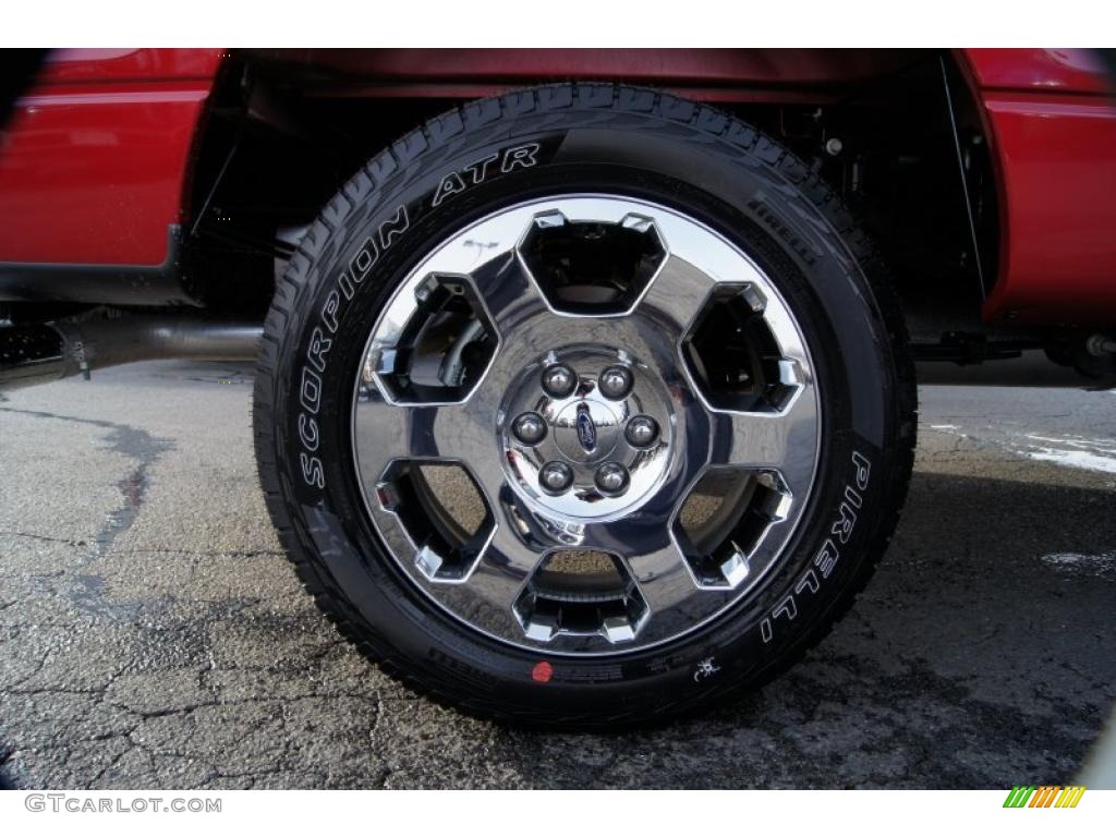 2011 Ford F150 XLT SuperCrew 4x4 Wheel Photo #42212443