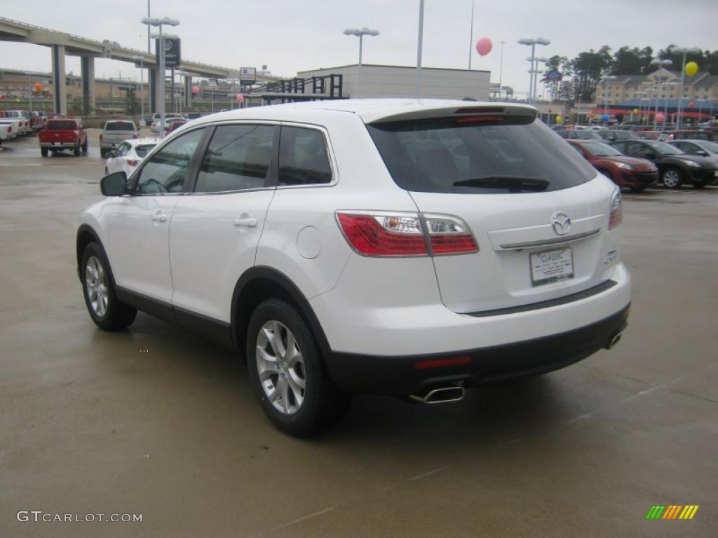 2011 CX-9 Touring - Crystal White Pearl Mica / Sand photo #3