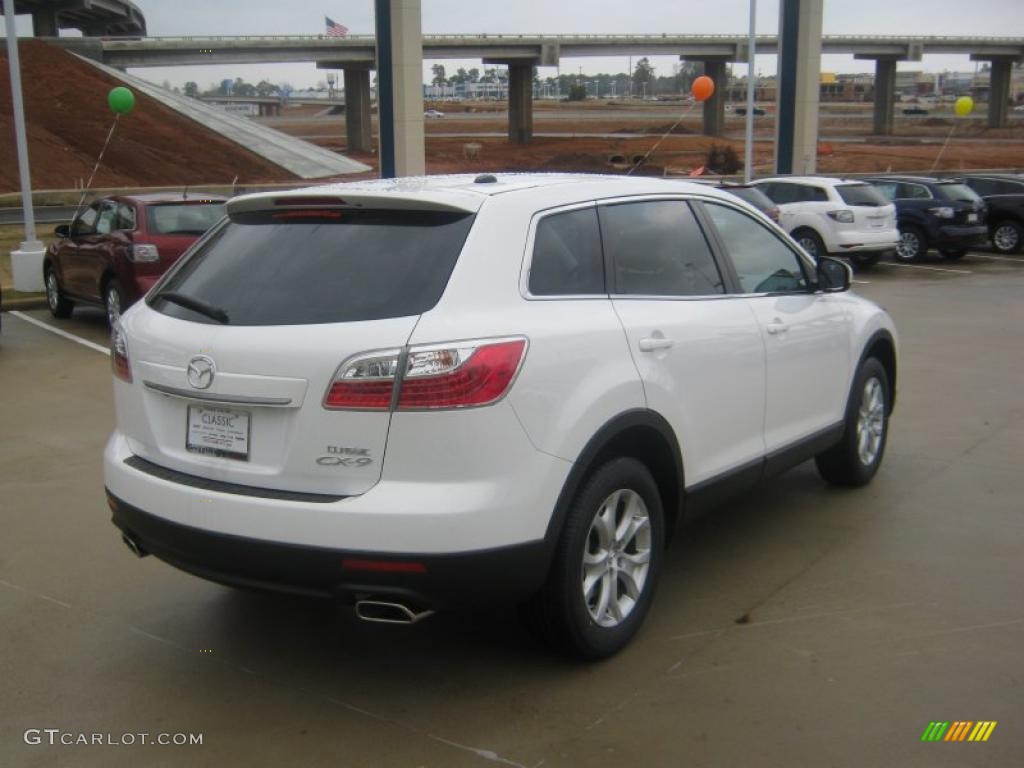 2011 CX-9 Touring - Crystal White Pearl Mica / Sand photo #5