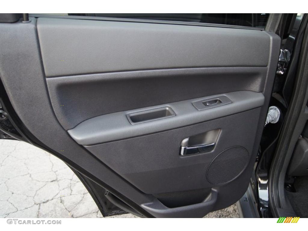 2010 Jeep Grand Cherokee Laredo 4x4 Dark Slate Gray Door Panel Photo #42212995