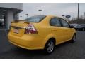 2008 Summer Yellow Chevrolet Aveo LS Sedan  photo #3