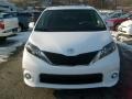 2011 Super White Toyota Sienna SE  photo #2