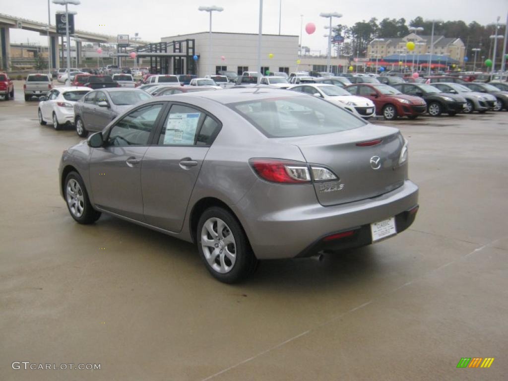 Liquid Silver Metallic 2011 Mazda MAZDA3 i Sport 4 Door Exterior Photo #42214314