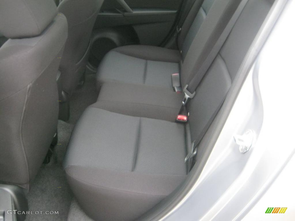 Black Interior 2011 Mazda MAZDA3 i Sport 4 Door Photo #42214484