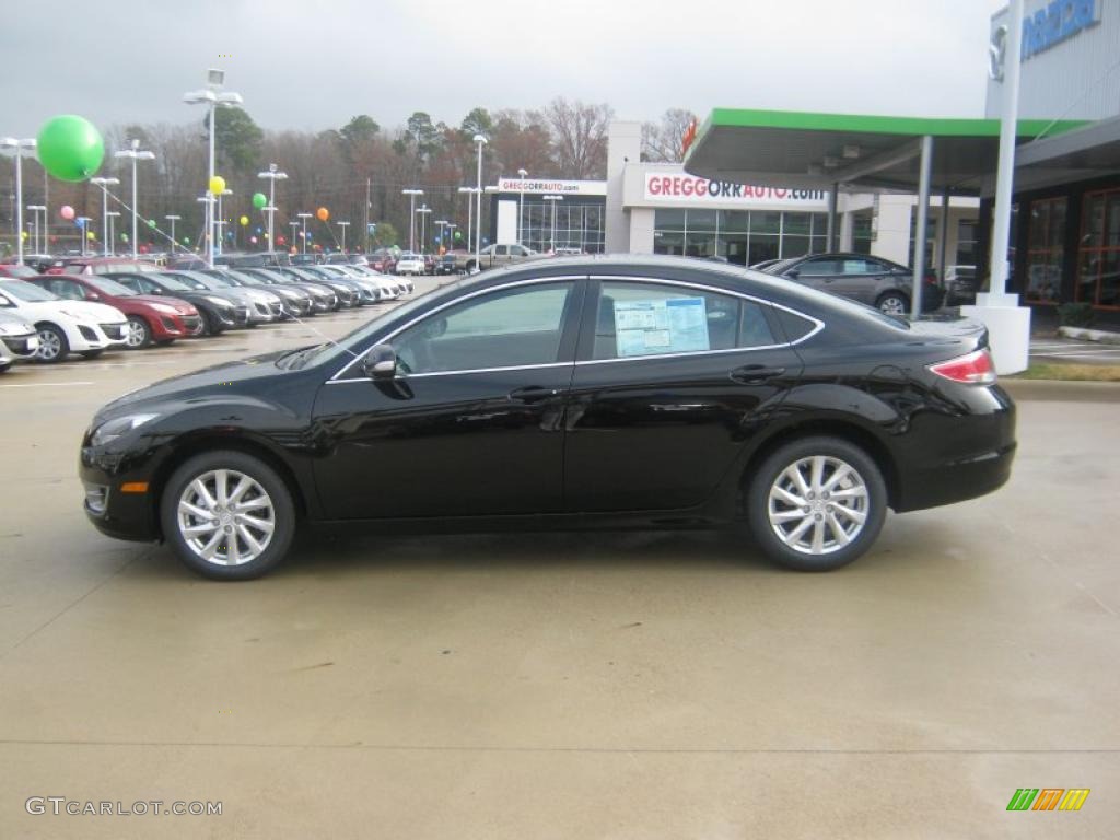 Ebony Black 2011 Mazda MAZDA6 i Grand Touring Sedan Exterior Photo #42215091