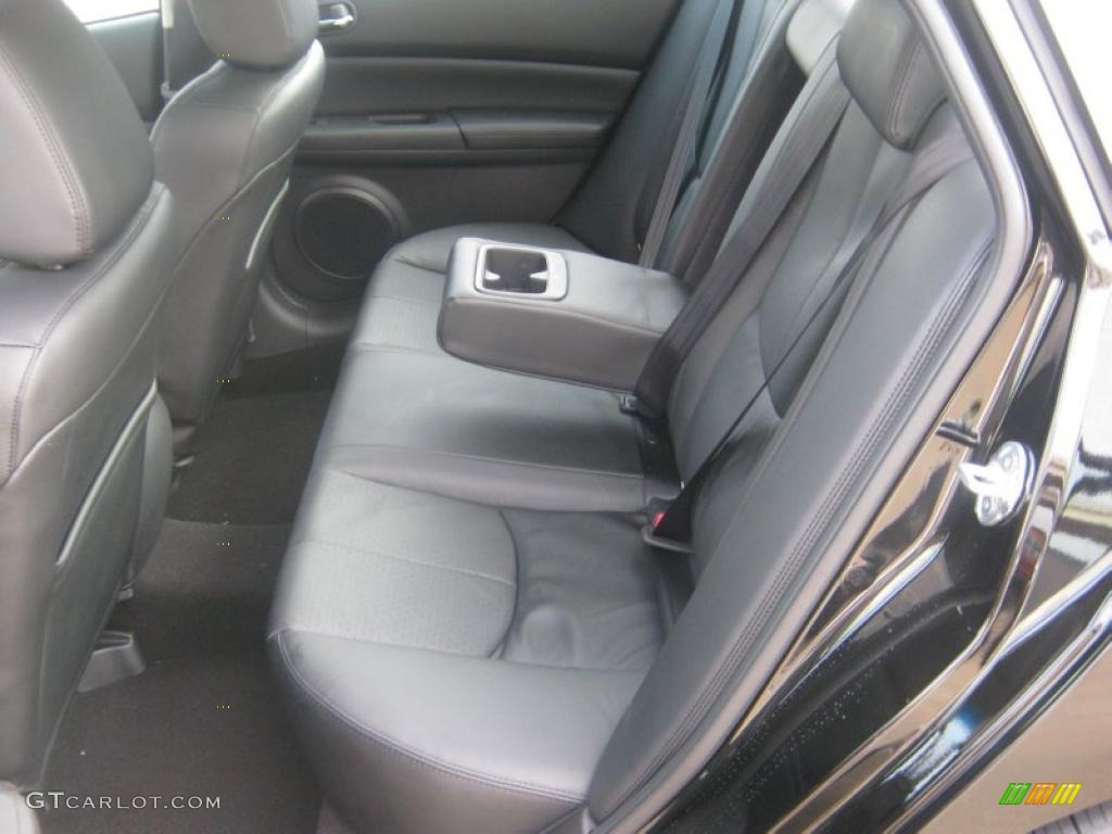 Black Interior 2011 Mazda MAZDA6 i Grand Touring Sedan Photo #42215315